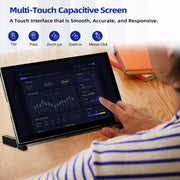 iPistBit 7‘’ Raspberry Pi Monitor, 1024X600 Touchscreen with Speakers