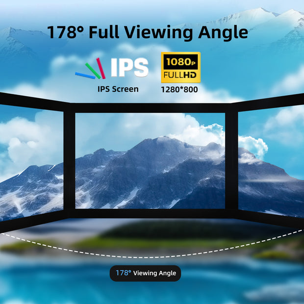 iPistBit 8" HDMI Raspberry Pi Monitor 1280×800