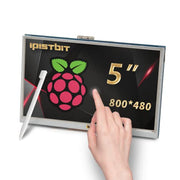 Écran tactile iPistBit 5" Raspberry Pi, moniteur HDMI 800 x 480